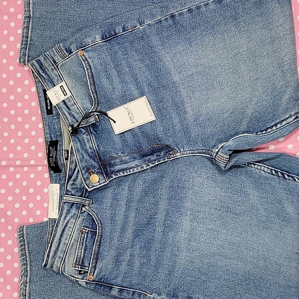 New Judy Blue Relaxed Fit Light Blue Jeans